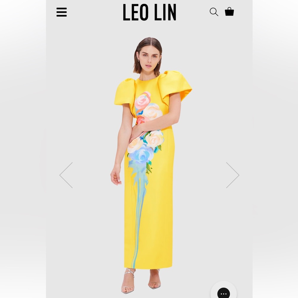 LEO LIN Lucinda Maxi Dress - Bouquet Print